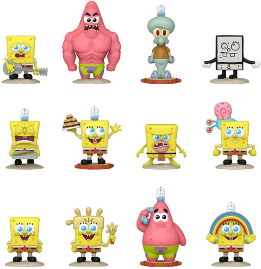 Mystery Minis Spongebob SquarePants 25th 1 штука в ассортименте (из12)
