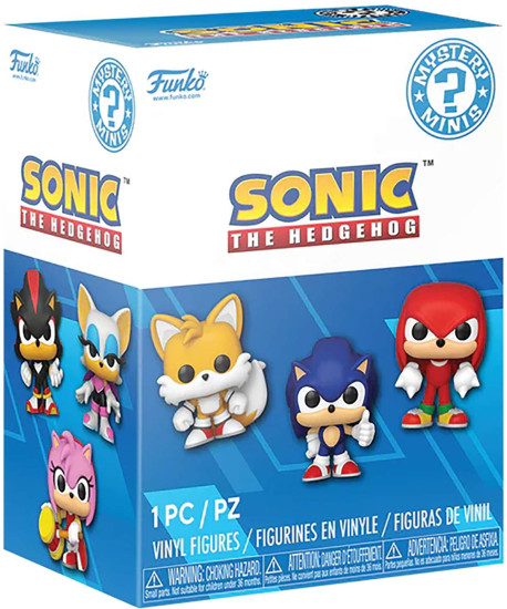Mystery Minis Sonic the Hedgehog 1 штука в ассортименте (из12)