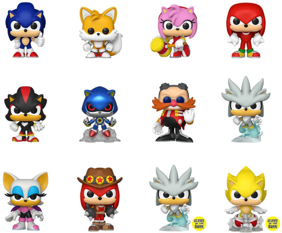Mystery Minis Sonic the Hedgehog 1 штука в ассортименте (из12)