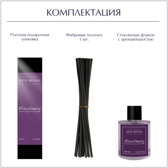Аромадиффузор Blackberry 100мл