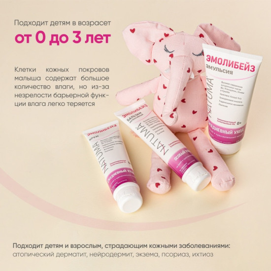 Эмульсия для чувствительной кожи лица и тела