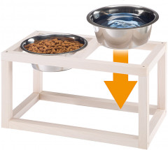 Набор мисок на подставке для кошек и собак - Фото 2