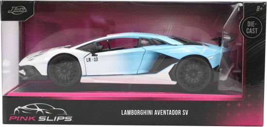 Модель Машинки 1:24 Pink Slips Lamborghini Aventador Sv