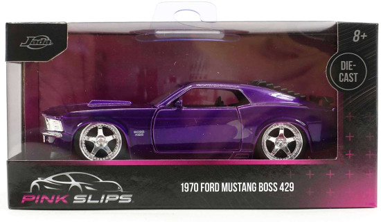Модель Машинки Pink Siips 1970 Ford Mustang Boss 428