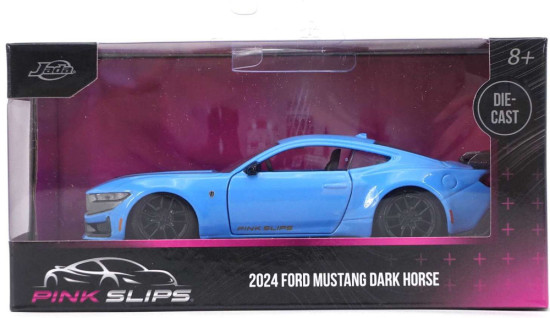 Модель Машинки Pink Slips 2024 Ford Mustang Dark Horse