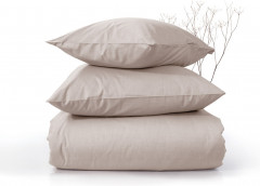 Комплект постельного белья (евро, меланж, 2 наволочки 50×70 и 2 наволочки 70×70) - Фото 2