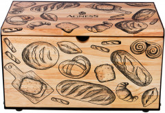 Хлебница с деревянной крышкой - Фото 2