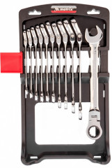 Набор ключей комбинированных трещеточных шарнирных - Фото 1