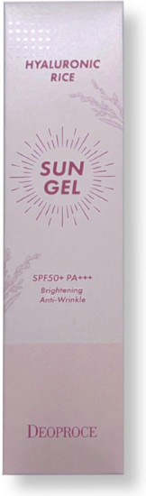 Spf Крем Hyaluronic Rice Sun Gel