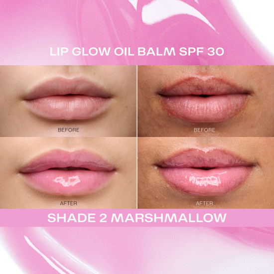 Бальзам-масло для губ «Lip Glow Oil Balm» SPF30, тон 2 Marshmallow