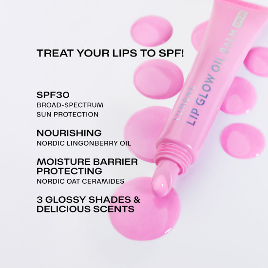 Бальзам-масло для губ «Lip Glow Oil Balm» SPF30, тон 2 Marshmallow