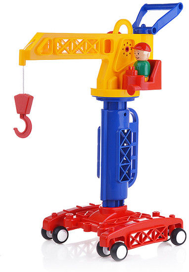Игрушечный кран башенный