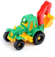 Игрушечный трактор «Ижора» с ковшом - Фото 4