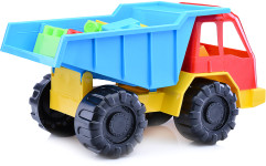 Игрушечная машина Авто Грузовик + Макси Блок 14 дет - Фото 1