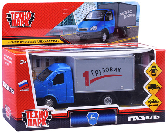 Игрушечная машина ГАЗ-3302 «Газель»
