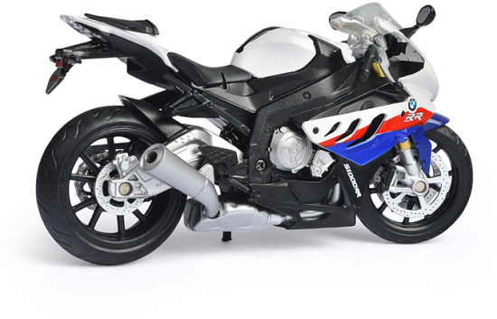 Игрушечная машина Модель BMW s1000rr Мотоцикл вращающийся руль подвеска