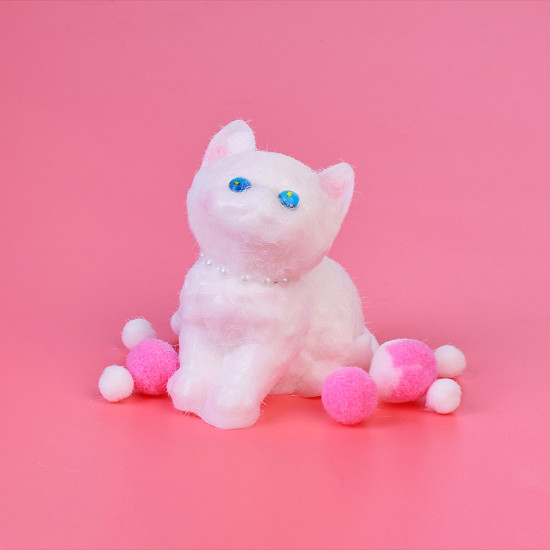 Игрушка-антистресс «Кошечка в бусах»