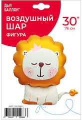 Воздушный шар «Фигура Львенок Сатин в уп» - Фото 1