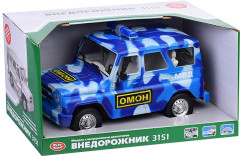 Игрушечный транспорт «Внедорожник ОМОН» - Фото 3