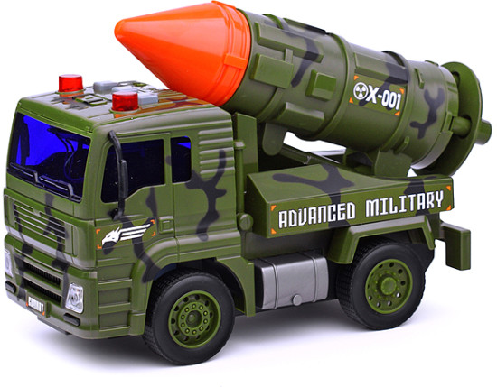 Игрушечный транспорт «Военная техника Х-001 с ракетной установкой»
