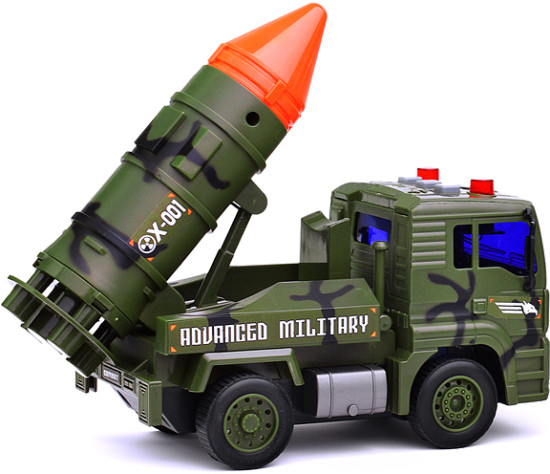 Игрушечный транспорт «Военная техника Х-001 с ракетной установкой»