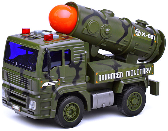 Игрушечный транспорт «Военная техника Х-081 с ракетной установкой»