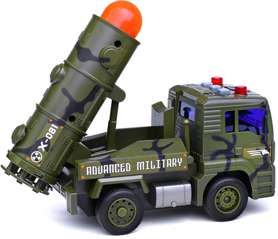 Игрушечный транспорт «Военная техника Х-081 с ракетной установкой»