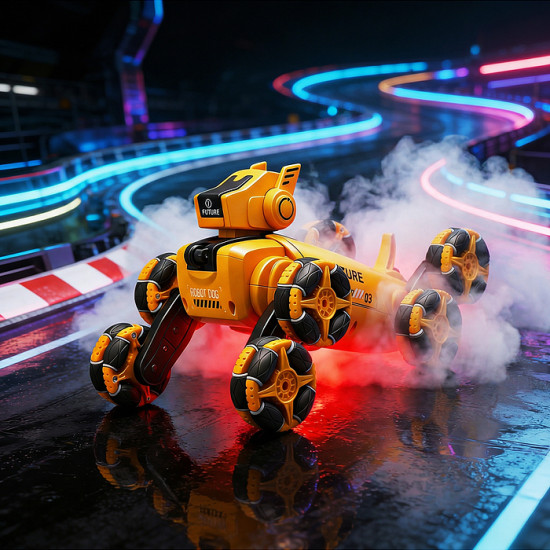 Радиоуправляемая игрушка «Монстр скорости 27 MHz с дымом»