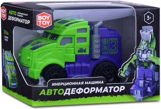 Игрушечная машинка "Автодеформатор