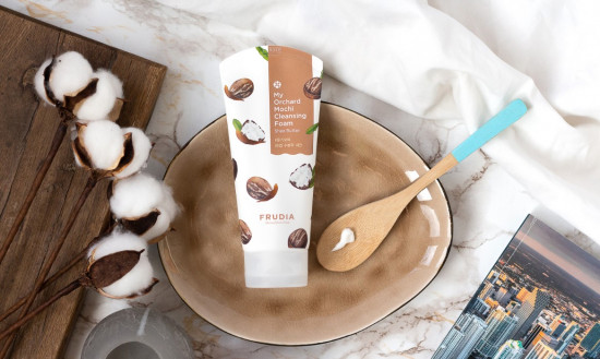 Пенка-моти очищающая с экстрактом масла ши