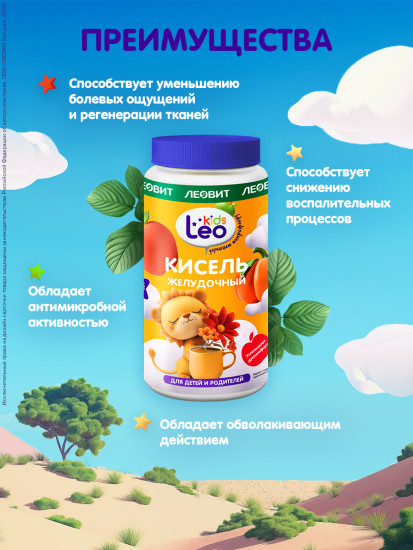 Кисель для детей «Желудочный»