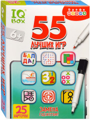 Настольная игра Дженга IQ Box. 55 Лучших игр - Фото 4