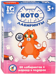 Настольная игра Дженга IQ Box. КОТО-лабиринты - Фото 5