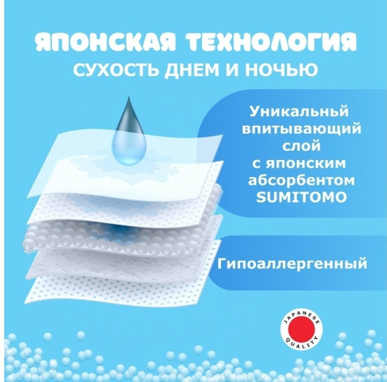 Подгузники-трусики детские