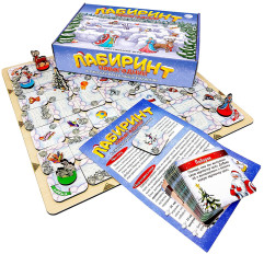 Настольная игра «Лабиринт Новогодний» - Фото 2