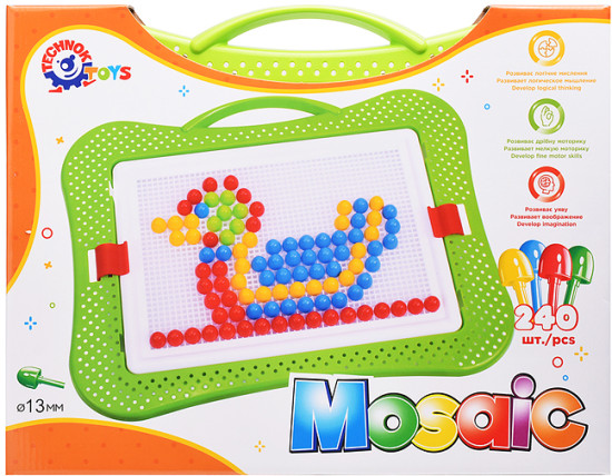 Мозаика 5 из 240 элементов