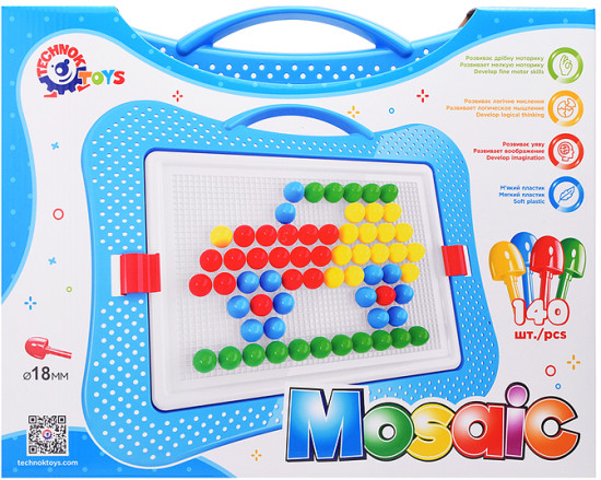 Мозаика 6 из 140 элементов
