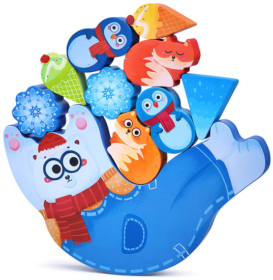 Развивающая игрушка «Зимние забавы»