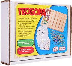 Развивающая игрушка Геоборд - Фото 3