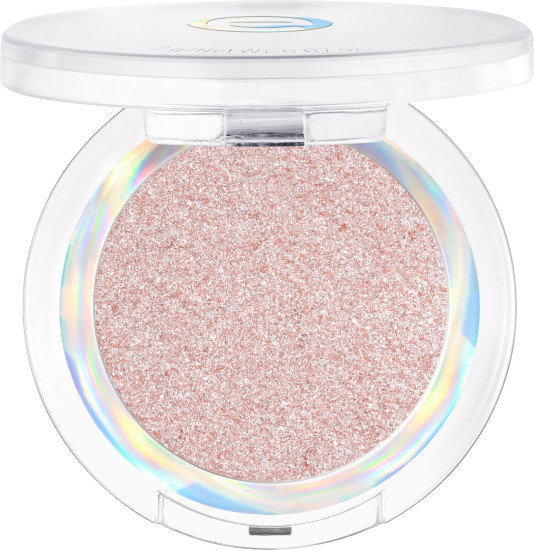Тени для век «Mono eyeshadow glitter», оттенок 02 Rosy Sparkle