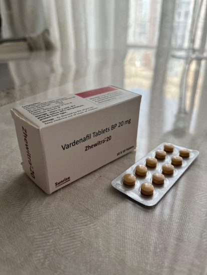 БАД «Zhewitra-20 Vardenafil Tablets Bp 20 mg»