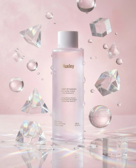 Двухфазный увлажняющий тонер Secret of Sahara Skin Glow Toner: Vita Radiance