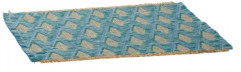 Сервировочная салфетка плетеная ETHNOSTYLE, голубая 40х35 см - Фото 2