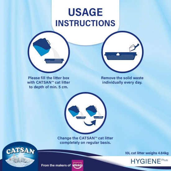 Наполнитель для лотка «Hygiene plus»