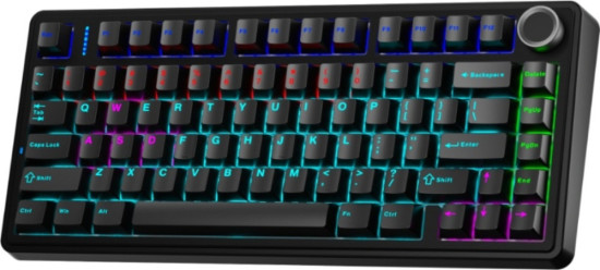 Проводная игровая клавиатура F75 Wired Version черная