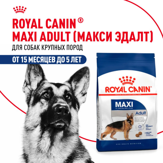 Корм для собак крупных пород «Maxi Adult»