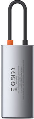 Хаб Metal Gleam CAHUB-CY0G Type-C вход, 4 порта (1xUSB 3.0+1xUSB 2.0+HDMI+Type-C PD) - Фото 3