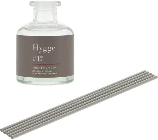 Аромадиффузор «Hygge 17. Розовый перец и лимонное дерево»