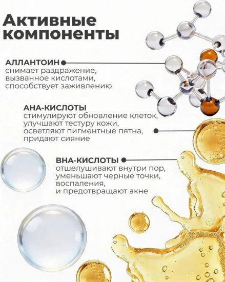 Крем для лица с кислотами Aha+BHA Complex Face Cream 50 мл