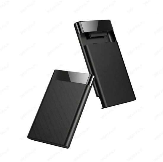 Корпус для жестких дисков 2.5, USB-C черный